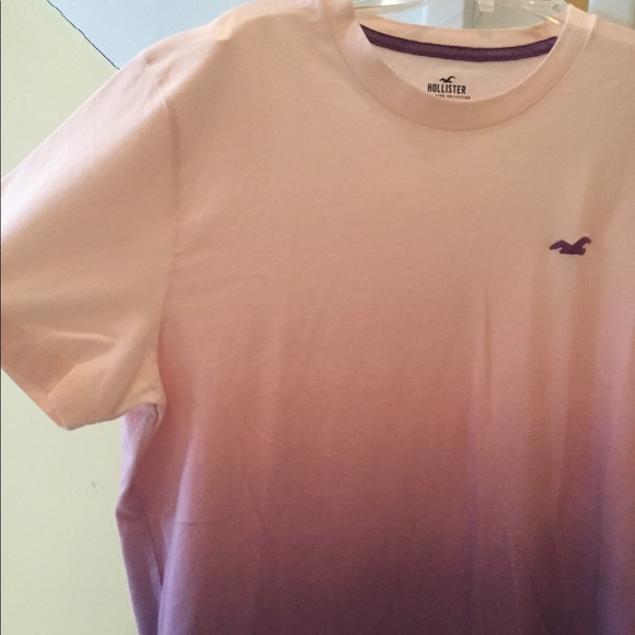**SOLD**Hollister Guys Ombre Crew-Neck Top - Picture 2 of 10